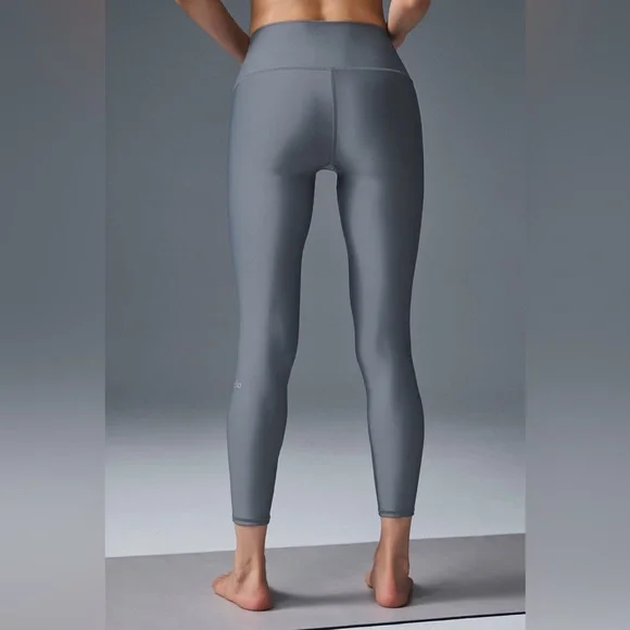 ALO Yoga 7/8 High-Waist Airlift Legging Steel Gray - Picture 3 of 8